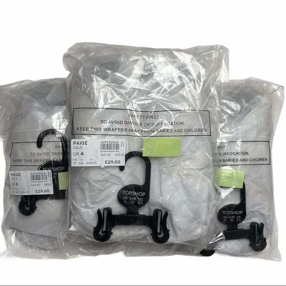 TOPSHOP Paige Sandal Embossed Leather Toe Wrap - Picture 14 of 15